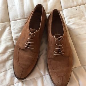 Salvatore Ferragamo suede dress shoes
